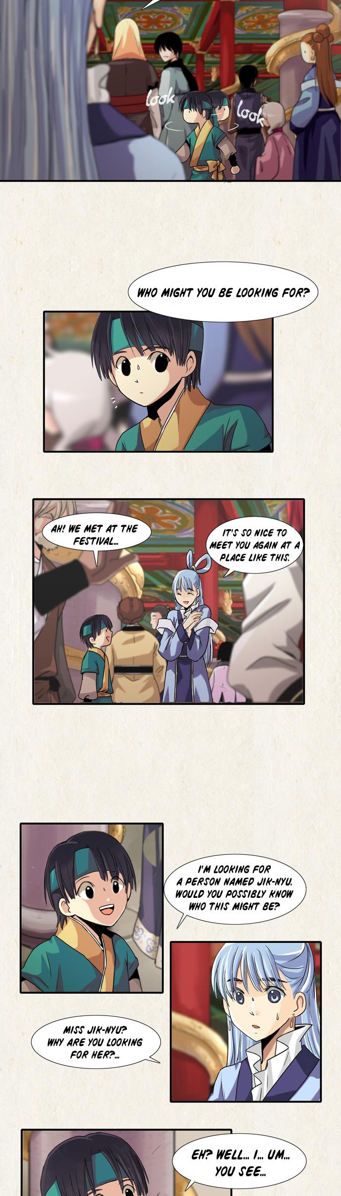 Gyon-Woo & Jik-Nyu Chapter 3 page 13 - Chapter 3: The Unknown Person