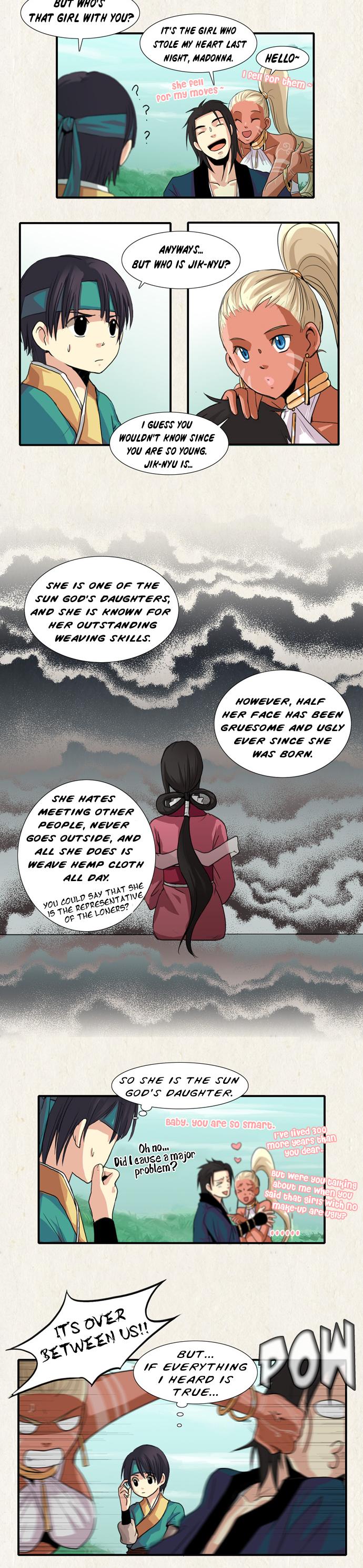 Gyon-Woo & Jik-Nyu Chapter 3 page 4 - Chapter 3: The Unknown Person