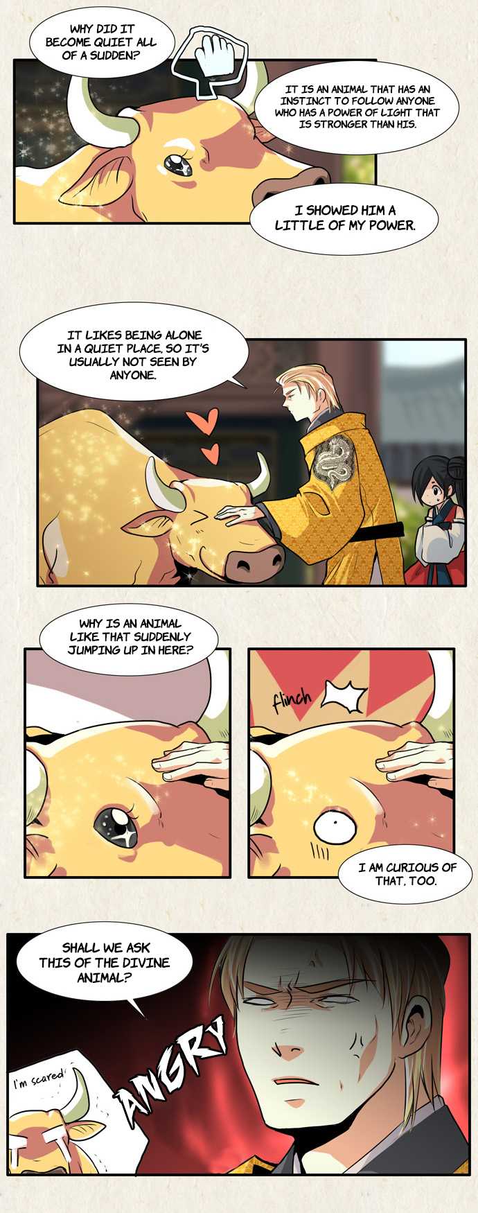 Gyon-Woo & Jik-Nyu Chapter 30 page 12 - Chapter 30: The Three People Close to Each Other