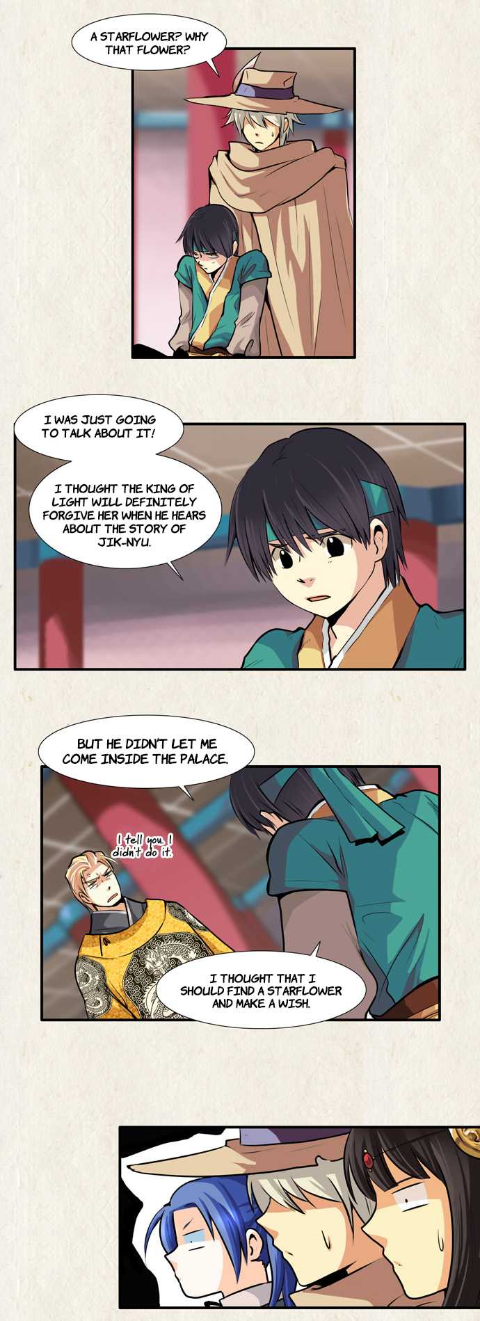 Gyon-Woo & Jik-Nyu Chapter 30 page 18 - Chapter 30: The Three People Close to Each Other