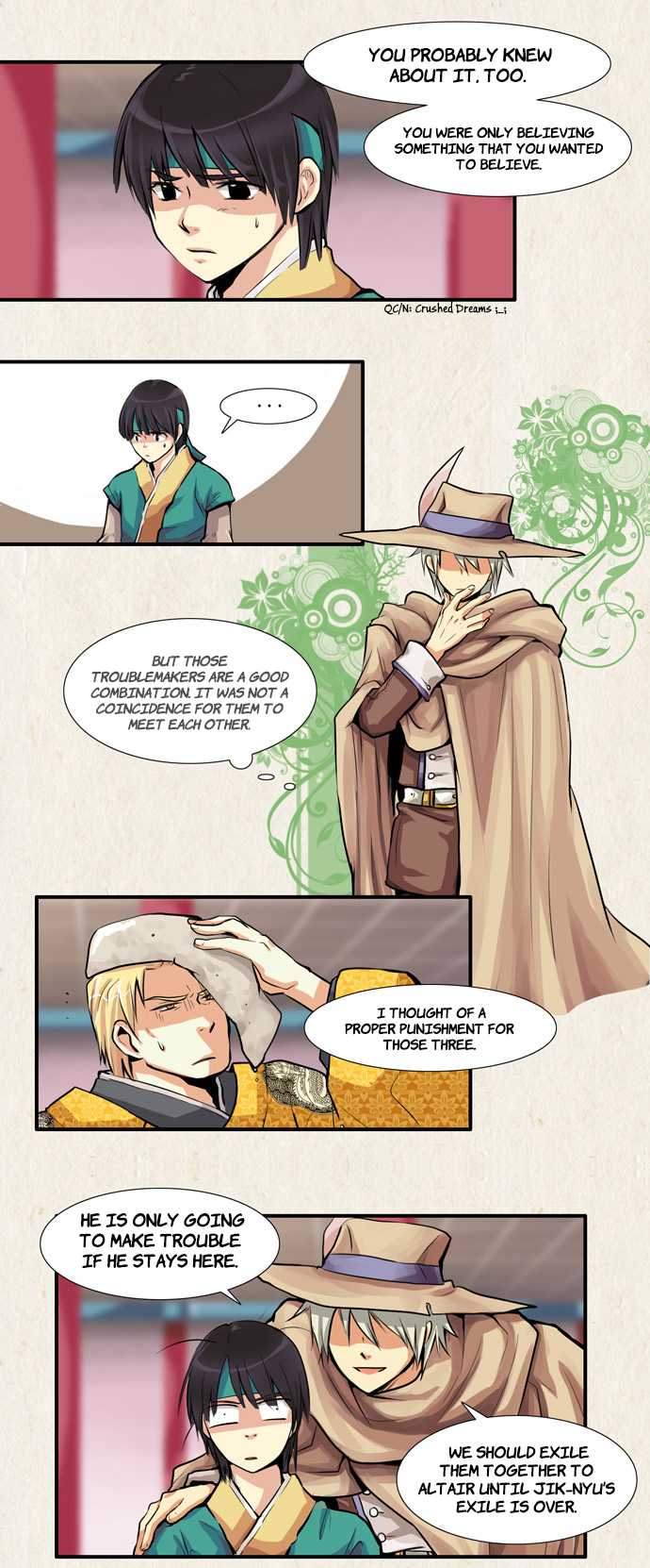 Gyon-Woo & Jik-Nyu Chapter 30 page 21 - Chapter 30: The Three People Close to Each Other