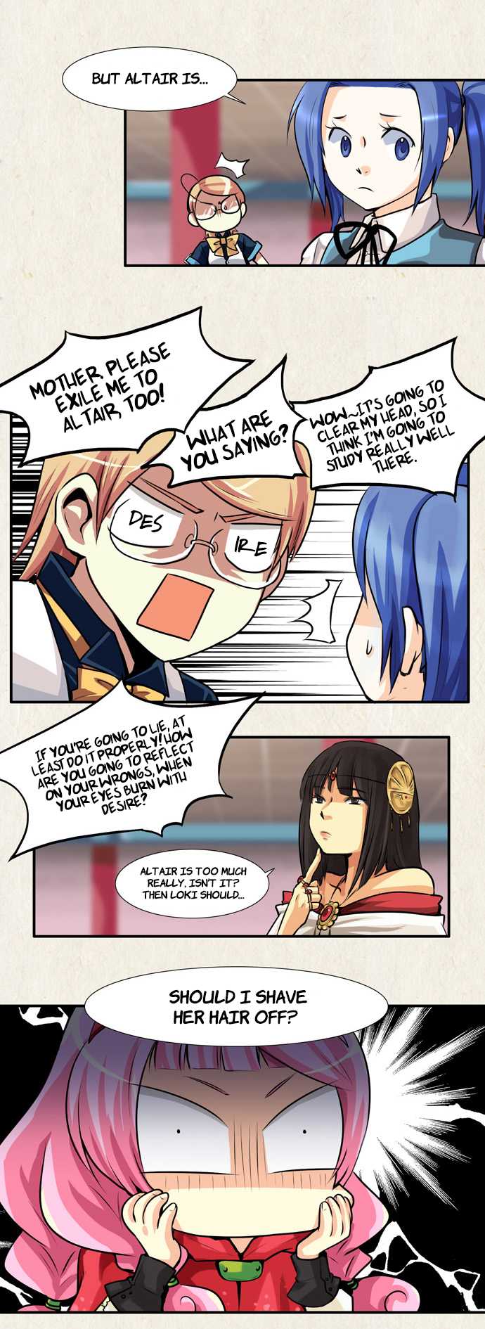Gyon-Woo & Jik-Nyu Chapter 30 page 23 - Chapter 30: The Three People Close to Each Other