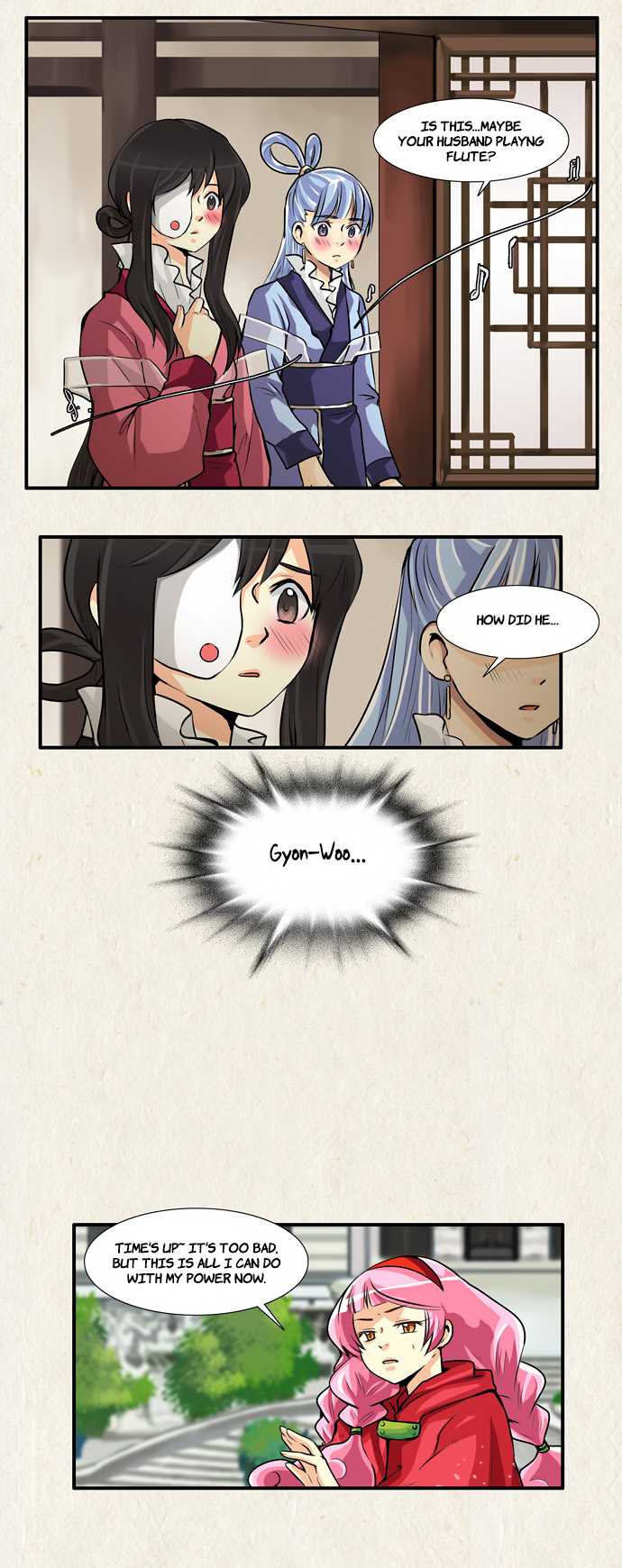 Gyon-Woo & Jik-Nyu Chapter 31 page 19 - Chapter 31: One Step