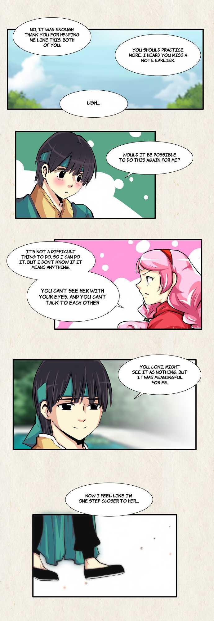 Gyon-Woo & Jik-Nyu Chapter 31 page 20 - Chapter 31: One Step