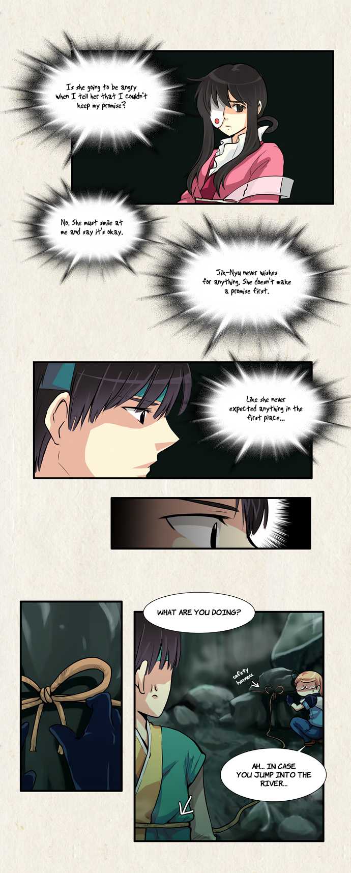 Gyon-Woo & Jik-Nyu Chapter 31 page 8 - Chapter 31: One Step