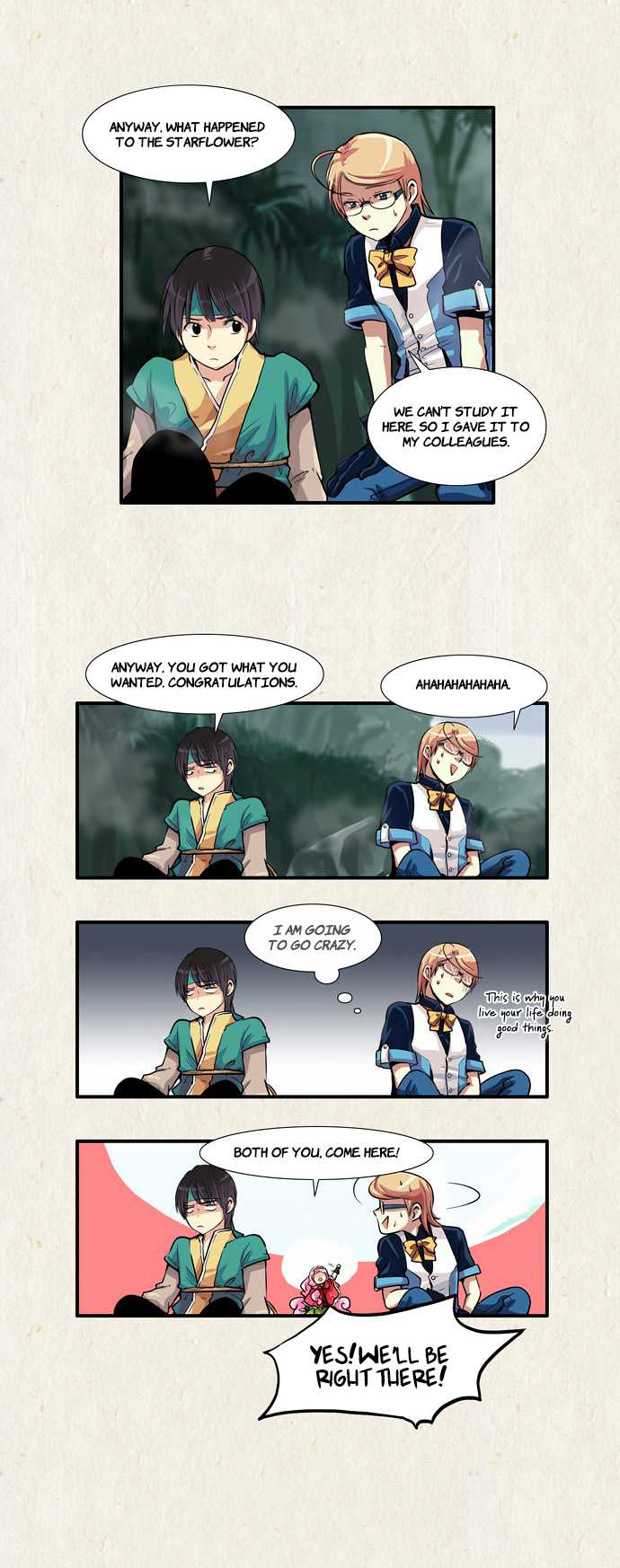 Gyon-Woo & Jik-Nyu Chapter 31 page 9 - Chapter 31: One Step