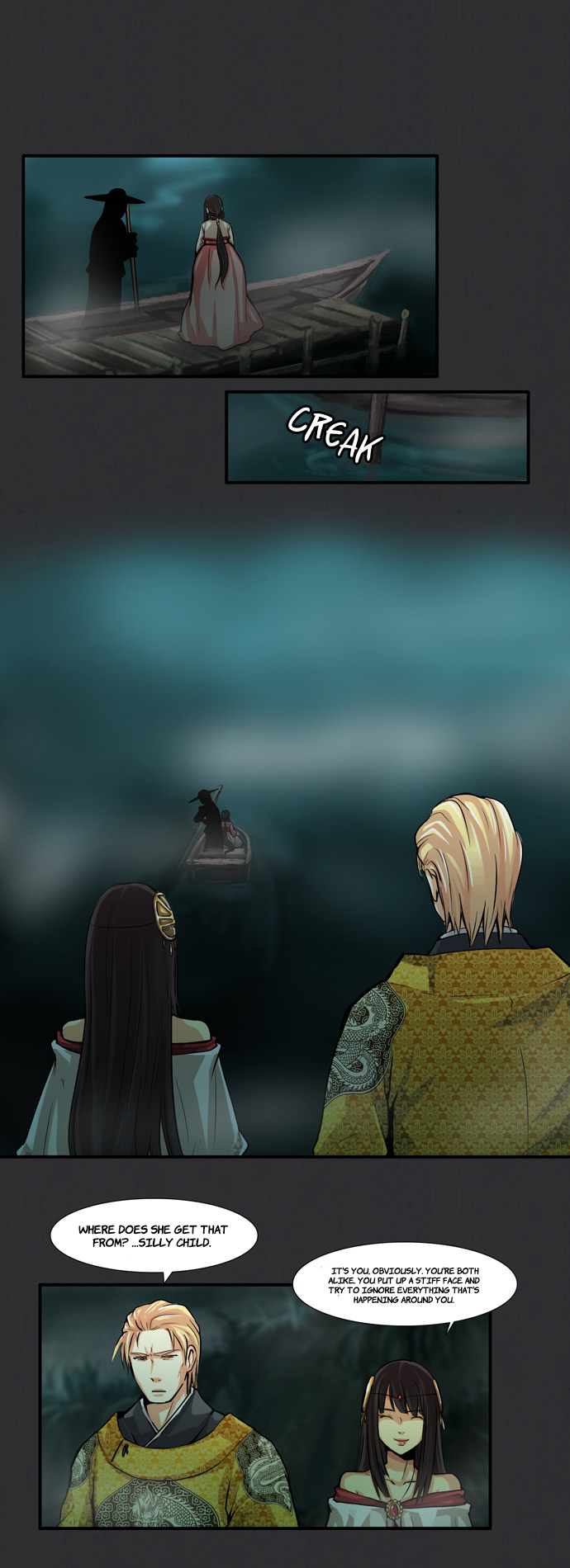 Gyon-Woo & Jik-Nyu Chapter 32.5 page 3 - Chapter 32.5: True Heart