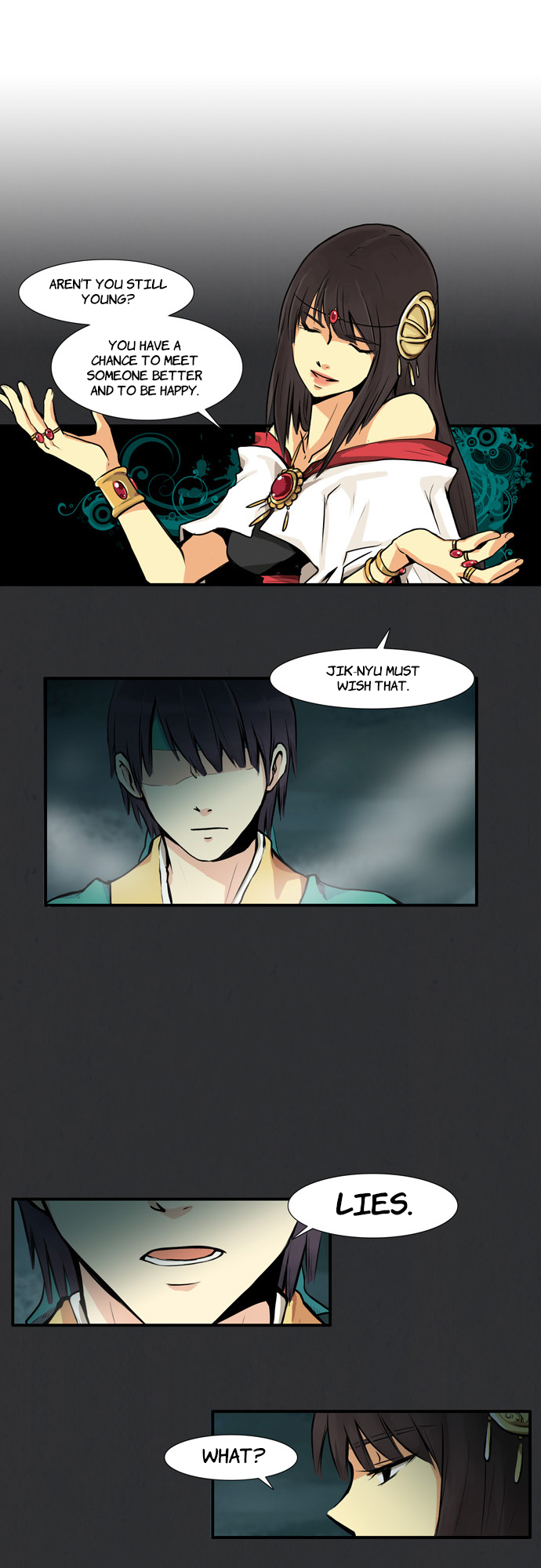 Gyon-Woo & Jik-Nyu Chapter 32.5 page 33 - Chapter 32.5: True Heart