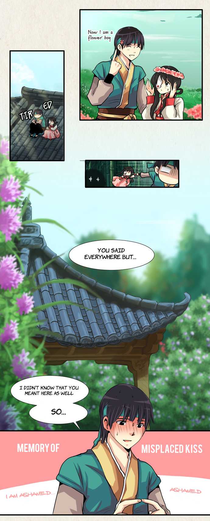 Gyon-Woo & Jik-Nyu Chapter 32 page 13 - Chapter 32: Happy Memories