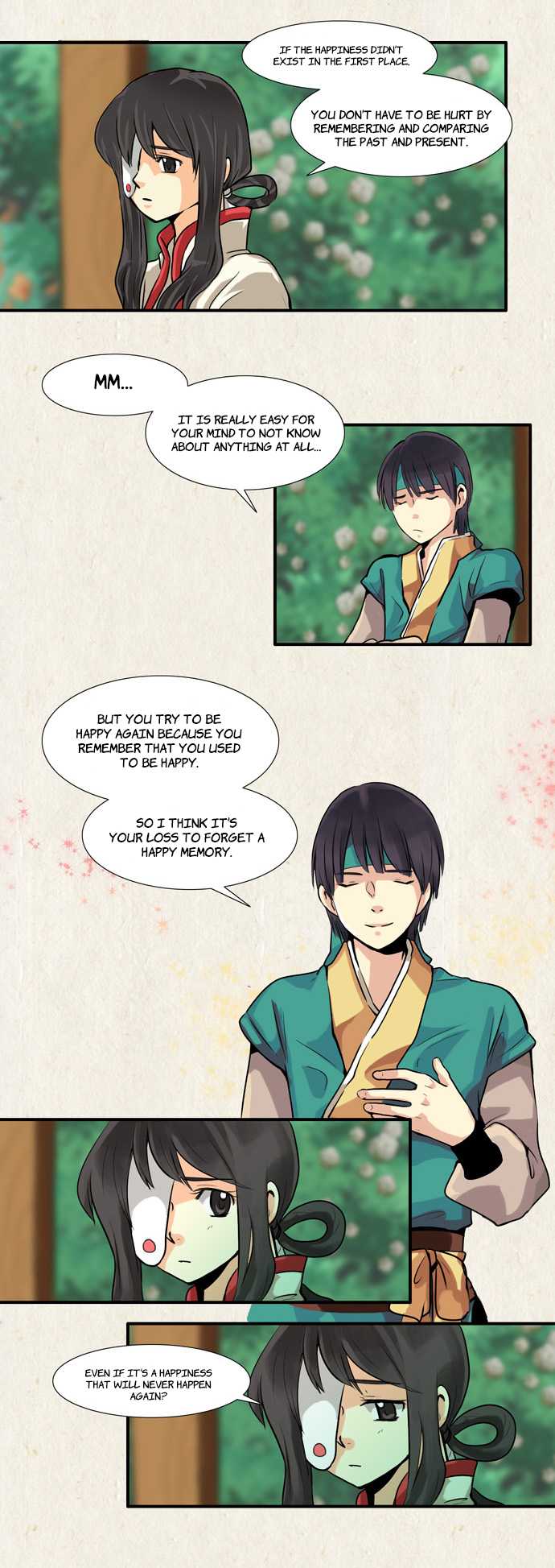 Gyon-Woo & Jik-Nyu Chapter 32 page 15 - Chapter 32: Happy Memories