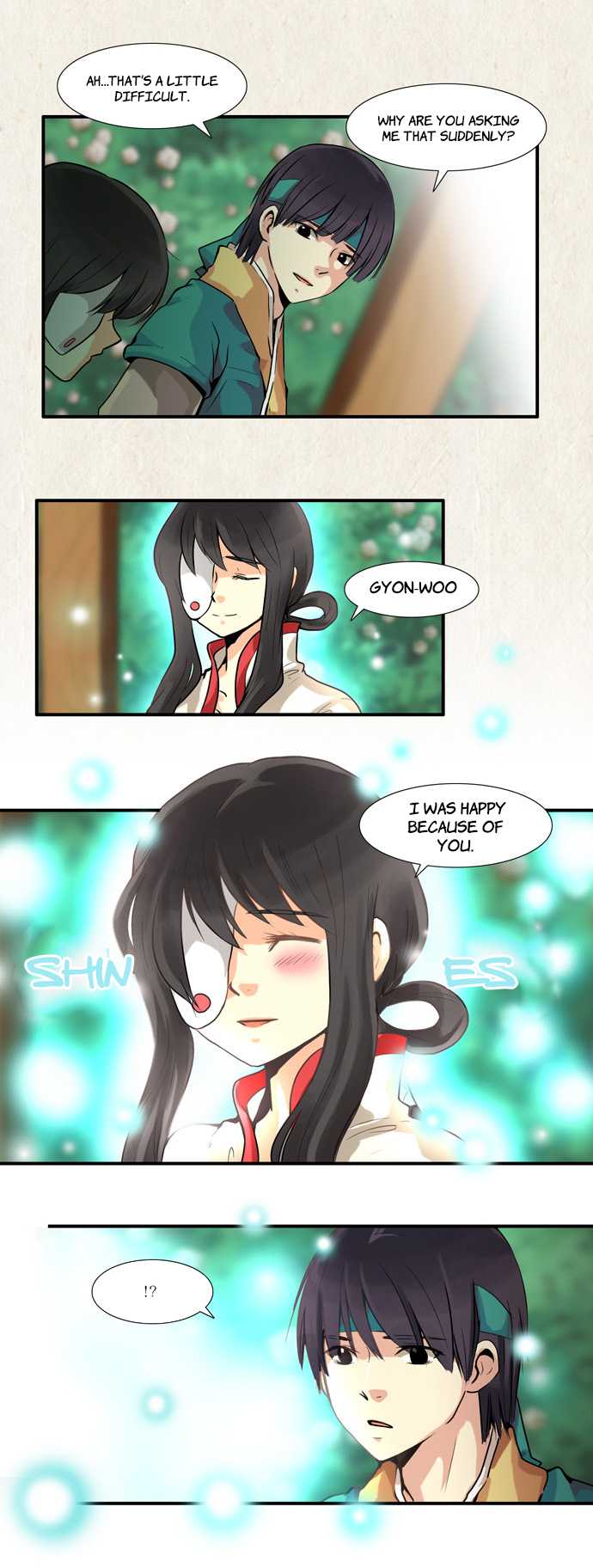 Gyon-Woo & Jik-Nyu Chapter 32 page 16 - Chapter 32: Happy Memories