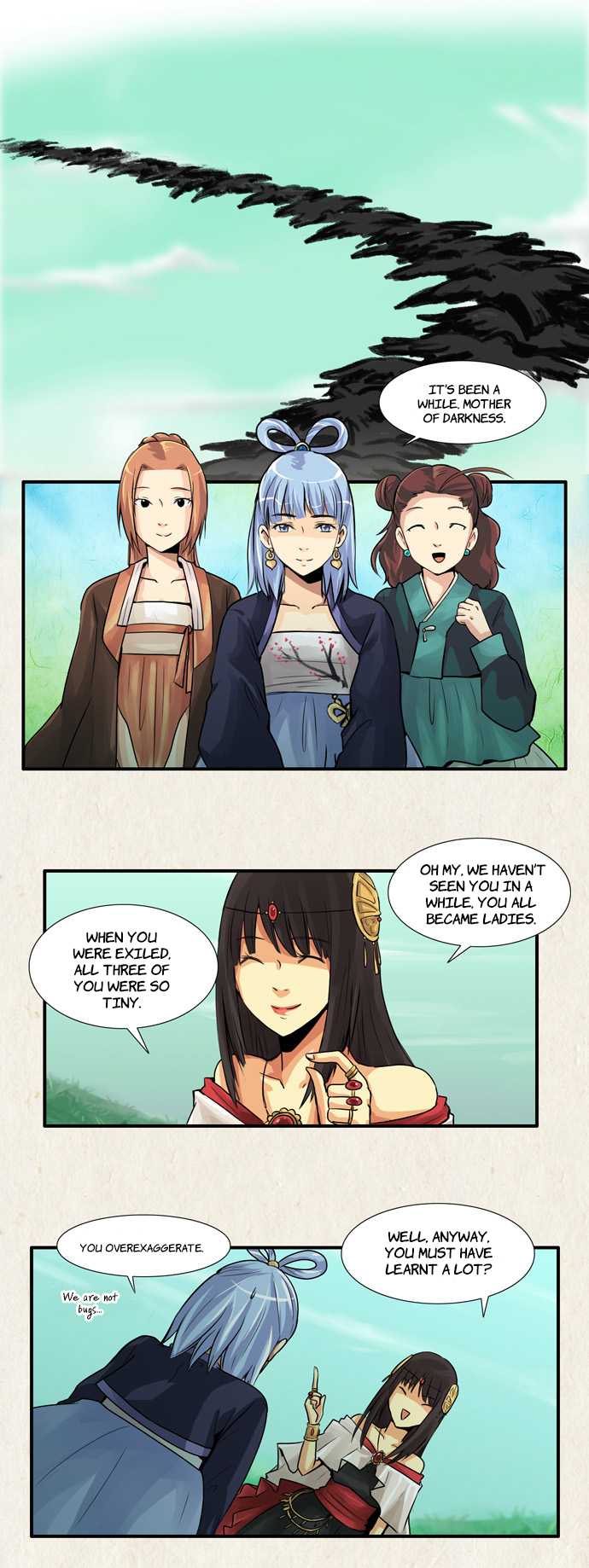 Gyon-Woo & Jik-Nyu Chapter 32 page 2 - Chapter 32: Happy Memories