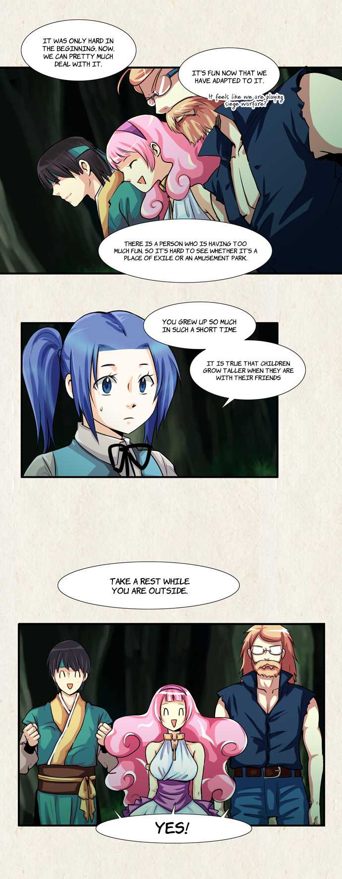 Gyon-Woo & Jik-Nyu Chapter 32 page 5 - Chapter 32: Happy Memories