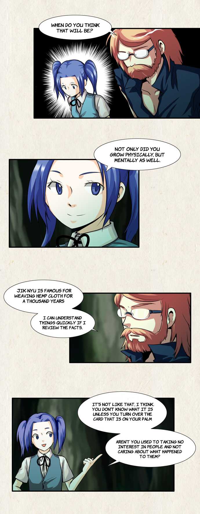 Gyon-Woo & Jik-Nyu Chapter 32 page 7 - Chapter 32: Happy Memories