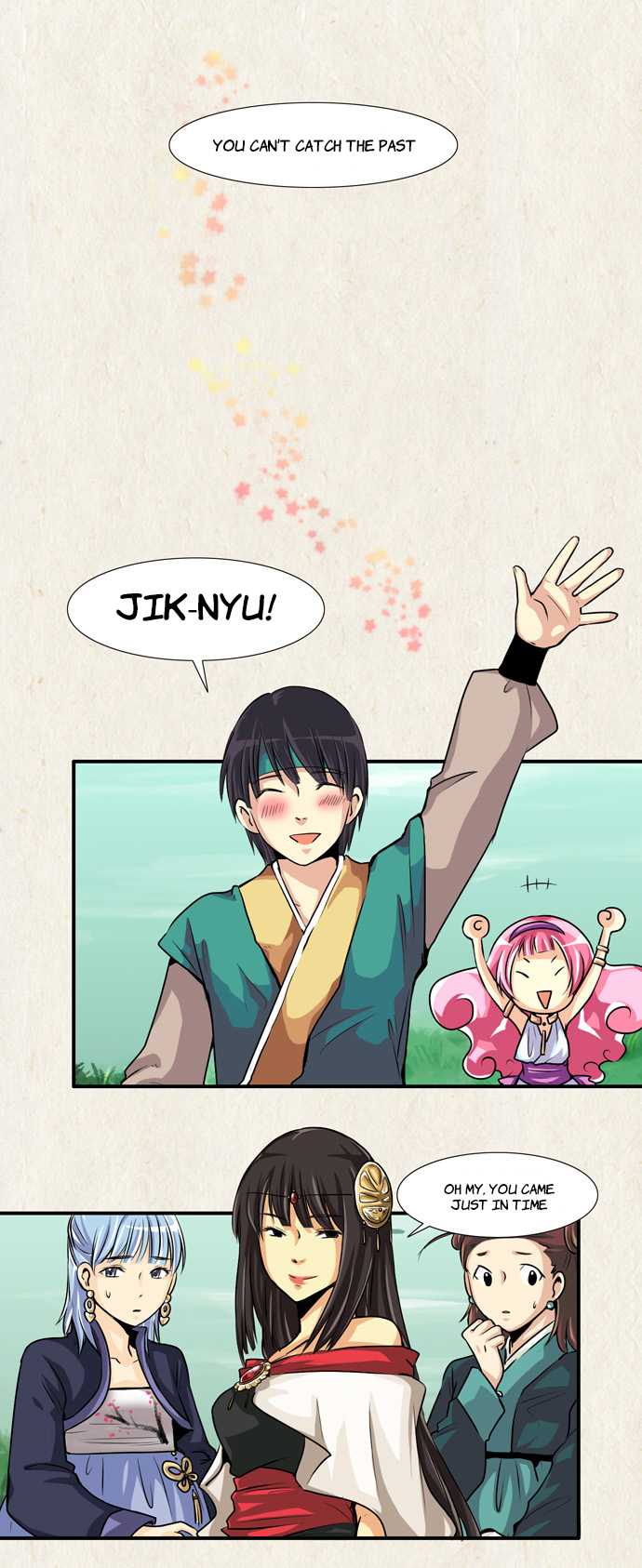Gyon-Woo & Jik-Nyu Chapter 32 page 9 - Chapter 32: Happy Memories