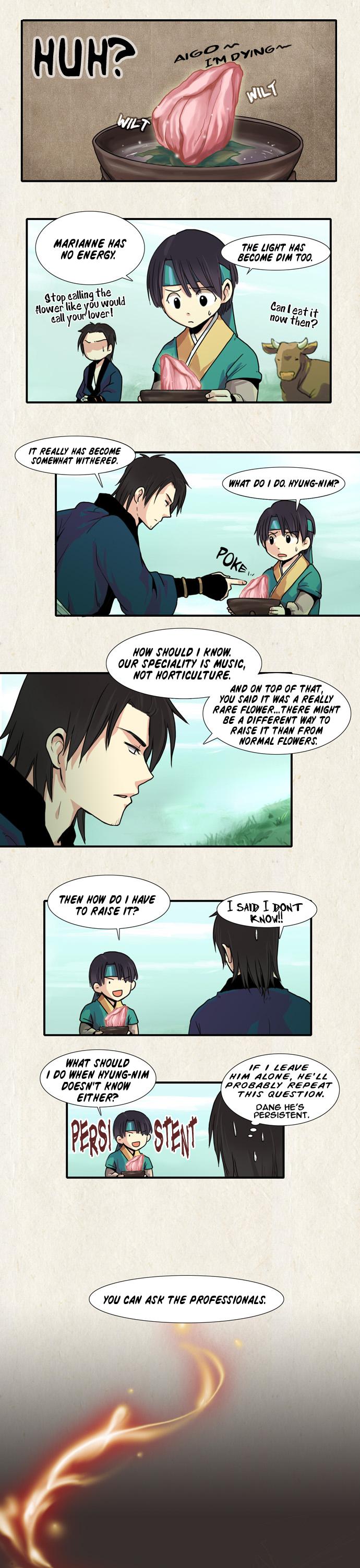 Gyon-Woo & Jik-Nyu Chapter 5 page 8 - Chapter 5: Starflower