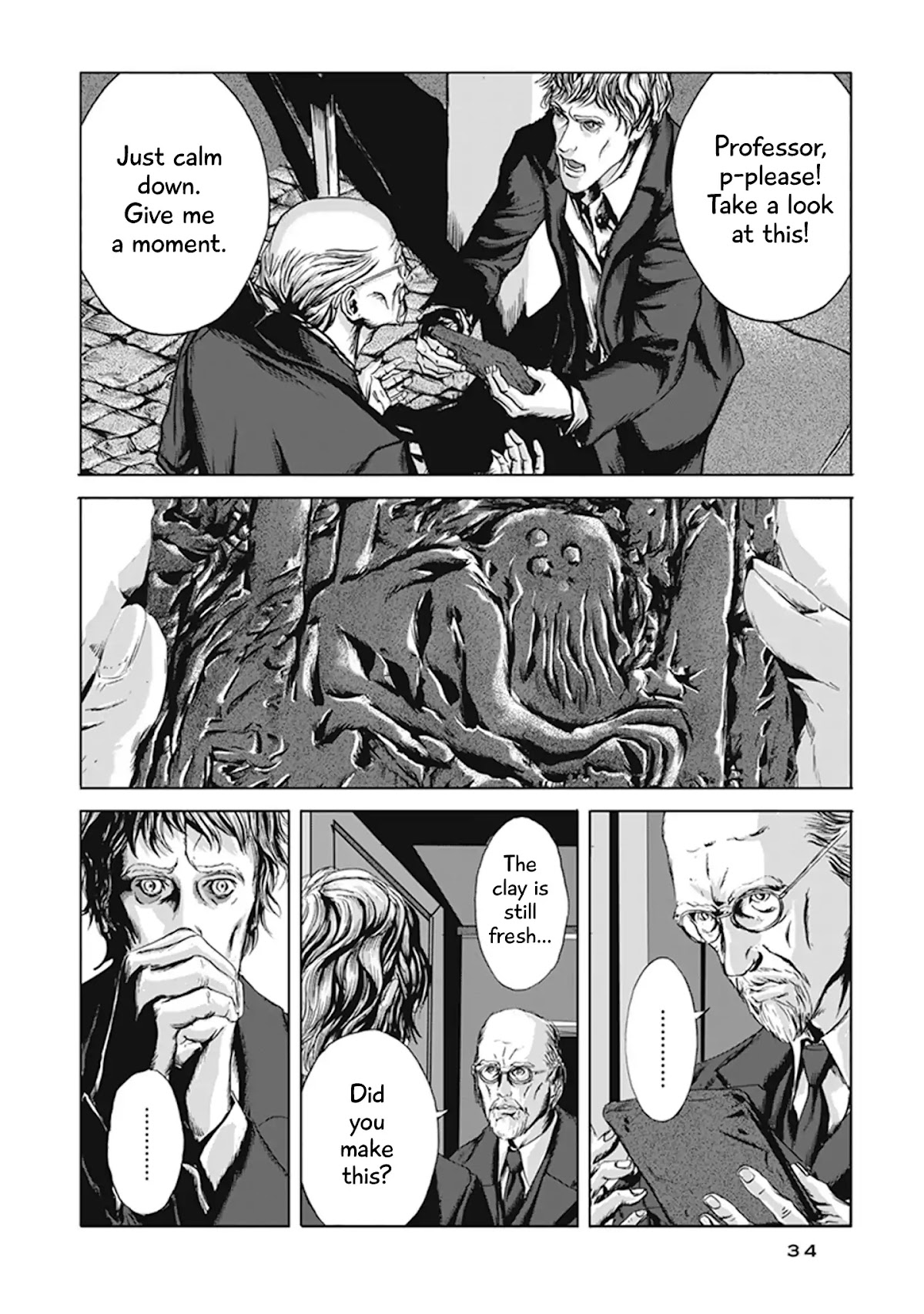 H.P. Lovecraft's The Call of Cthulhu Chapter 1 page 31 - Chapter 1: The Horror In Clay