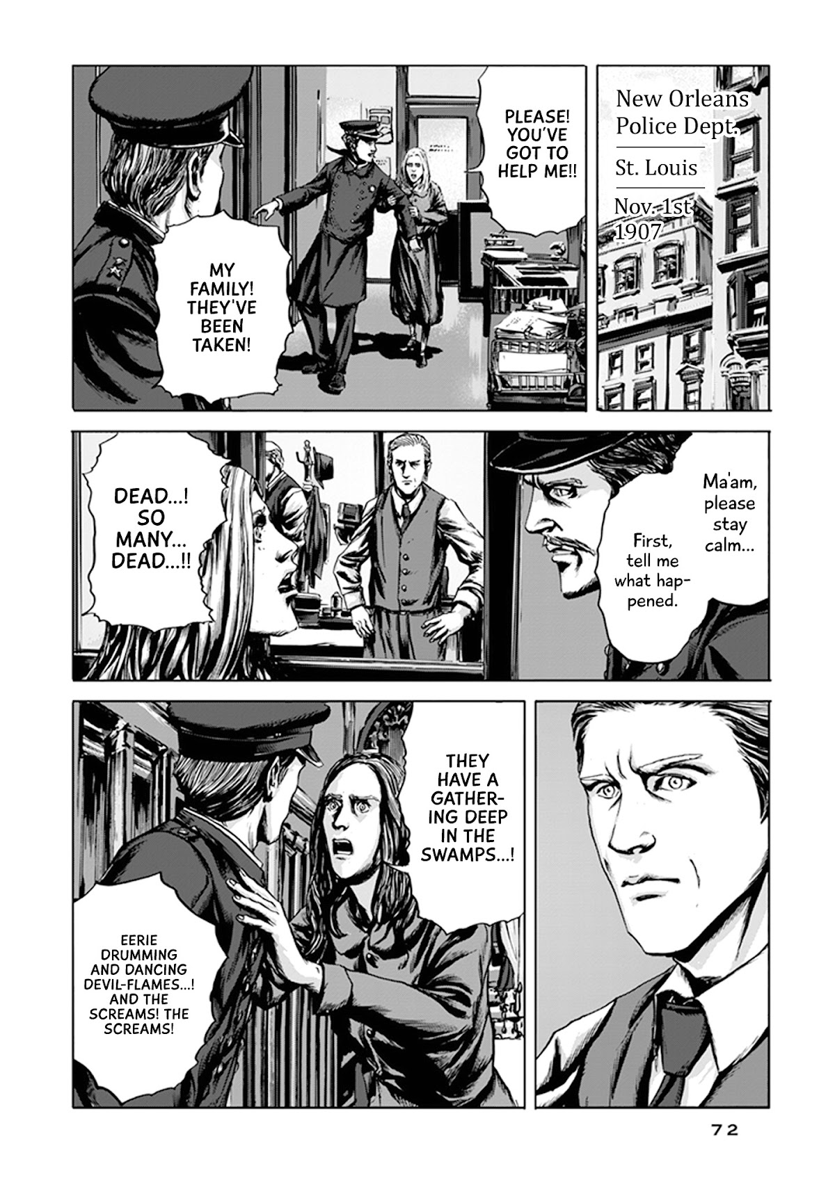 H.P. Lovecraft's The Call of Cthulhu Chapter 2 page 21 - Chapter 2: The Tale of Inspector Legrasse