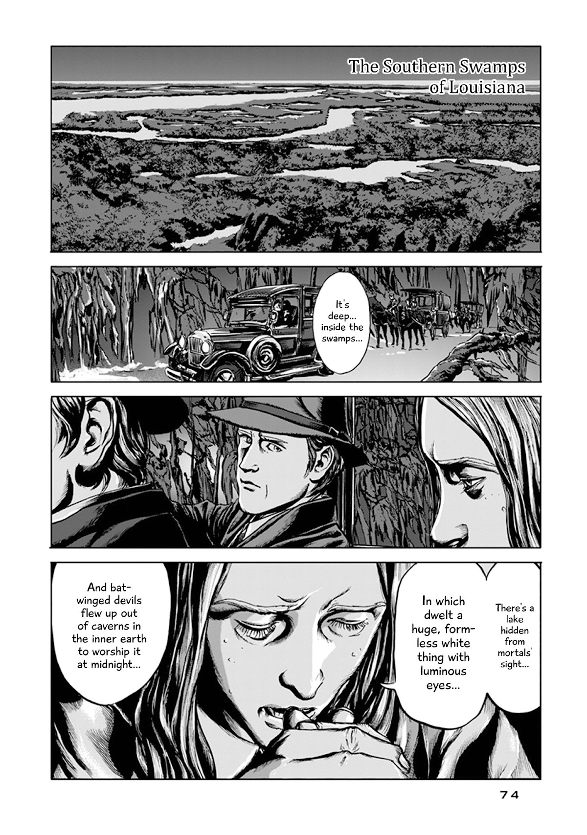 H.P. Lovecraft's The Call of Cthulhu Chapter 2 page 23 - Chapter 2: The Tale of Inspector Legrasse