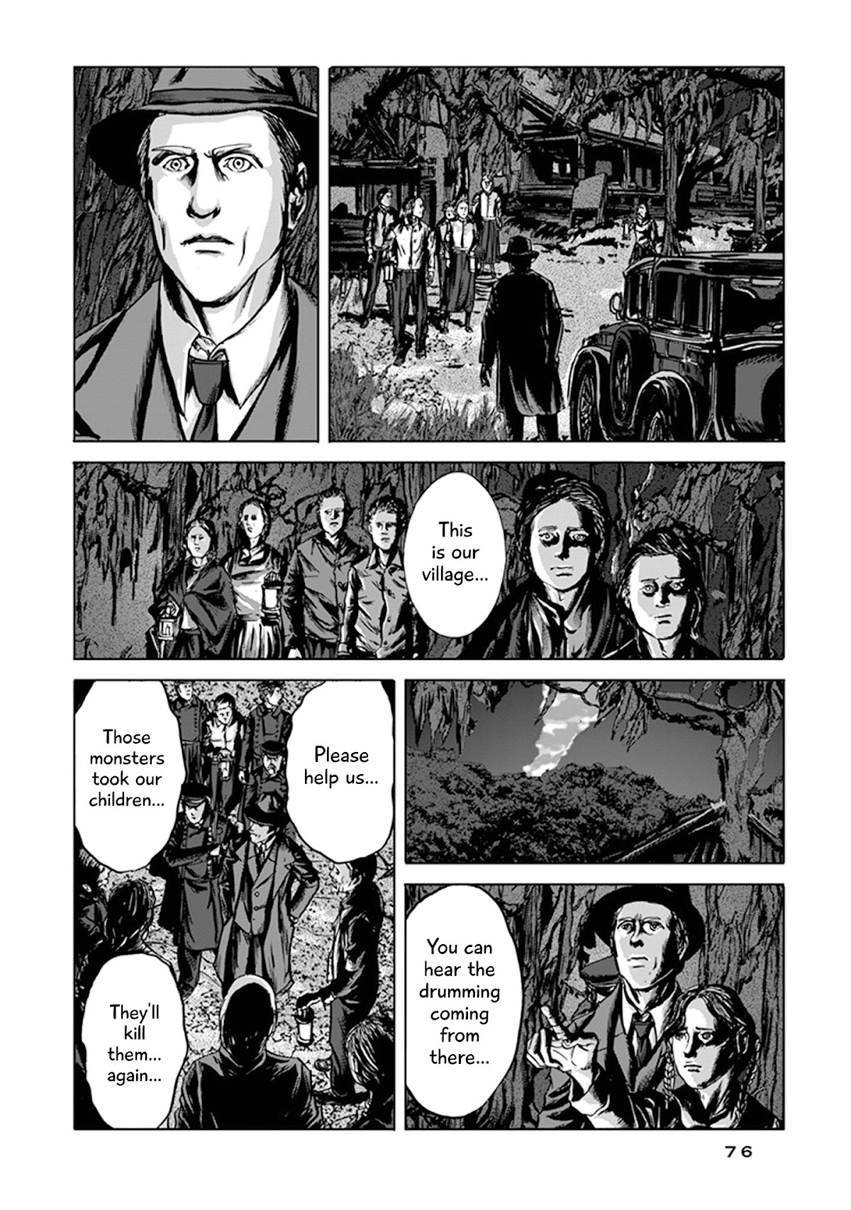 H.P. Lovecraft's The Call of Cthulhu Chapter 2 page 25 - Chapter 2: The Tale of Inspector Legrasse