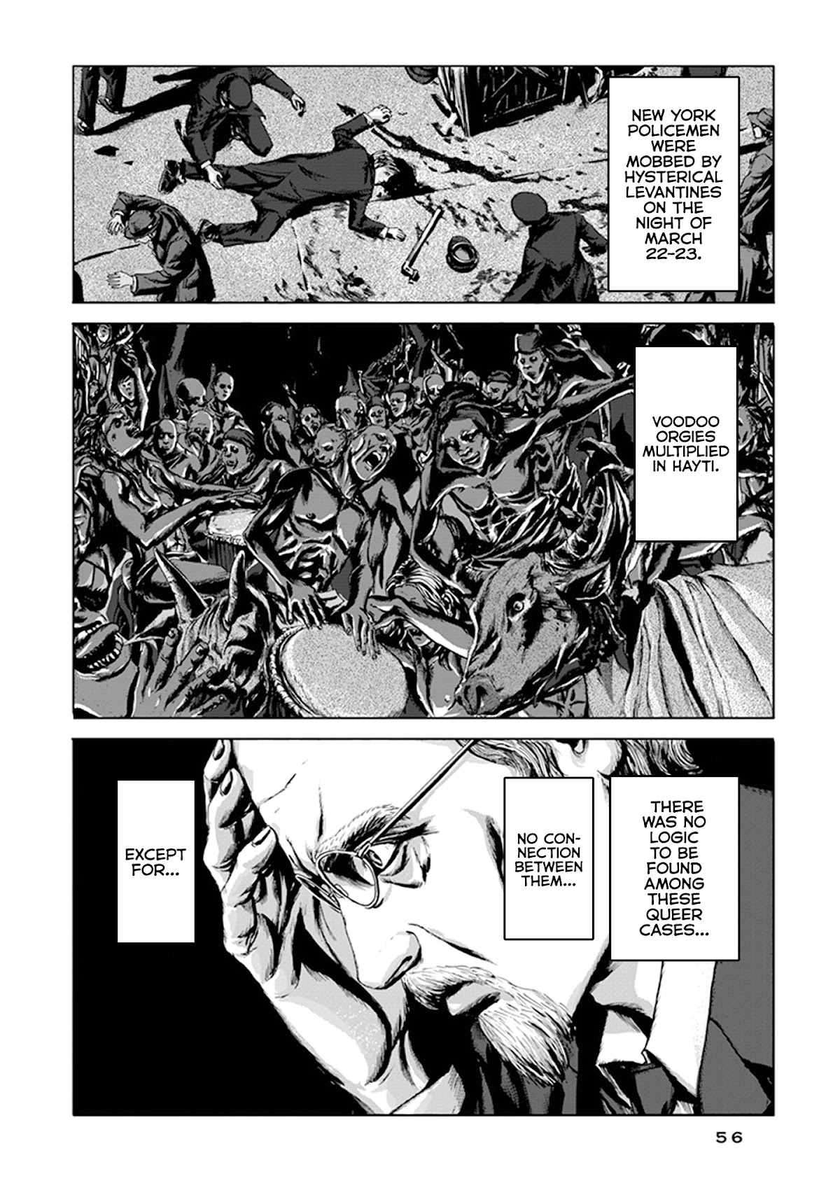 H.P. Lovecraft's The Call of Cthulhu Chapter 2 page 5 - Chapter 2: The Tale of Inspector Legrasse
