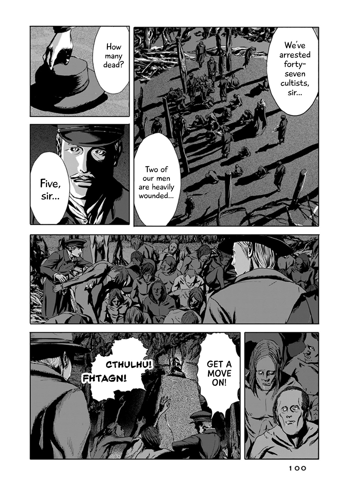 H.P. Lovecraft's The Call of Cthulhu Chapter 3 page 14 - Chapter 3: Cthulhu Cult