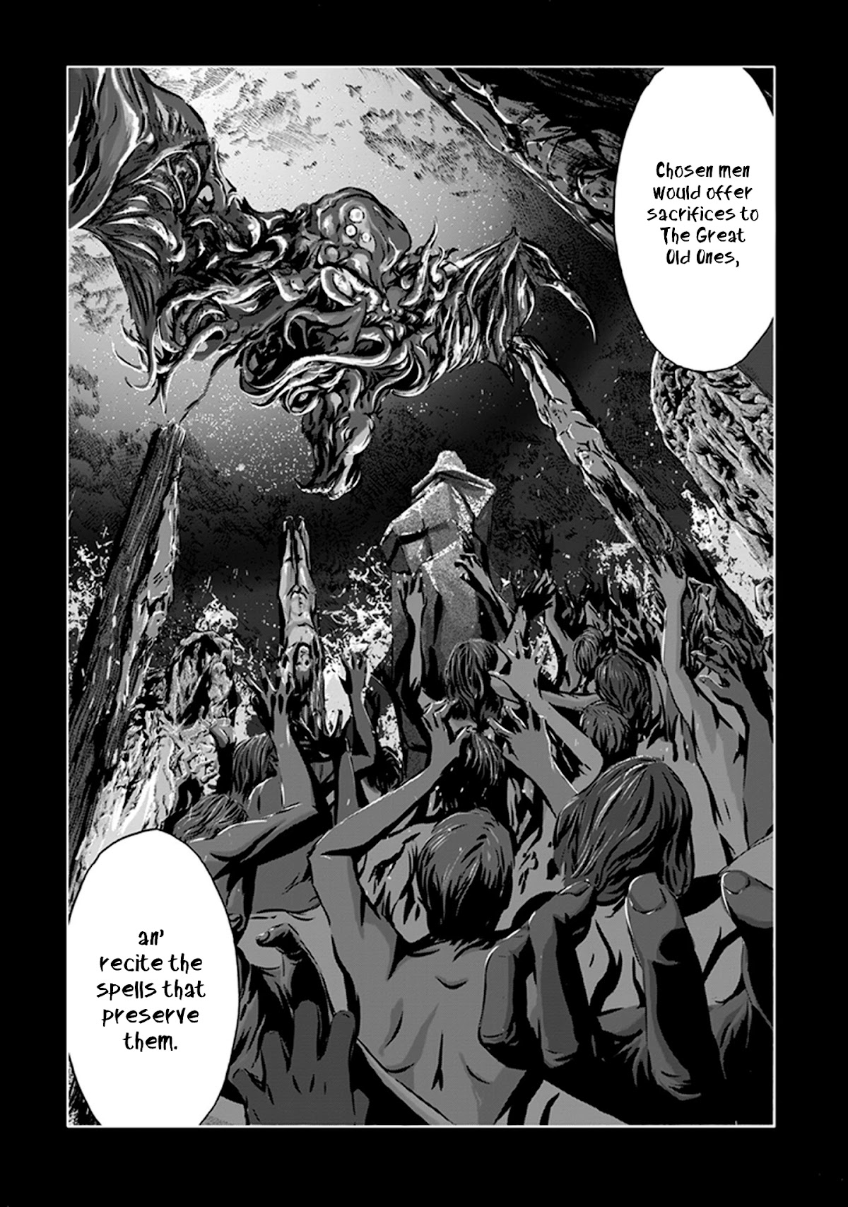 H.P. Lovecraft's The Call of Cthulhu Chapter 3 page 25 - Chapter 3: Cthulhu Cult