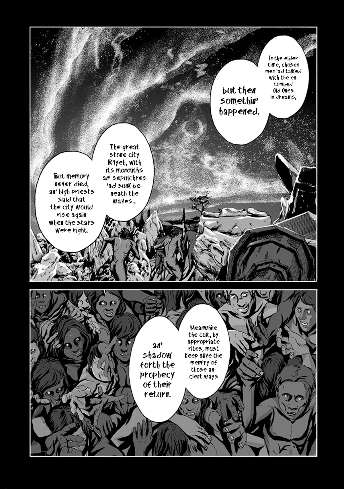 H.P. Lovecraft's The Call of Cthulhu Chapter 3 page 26 - Chapter 3: Cthulhu Cult
