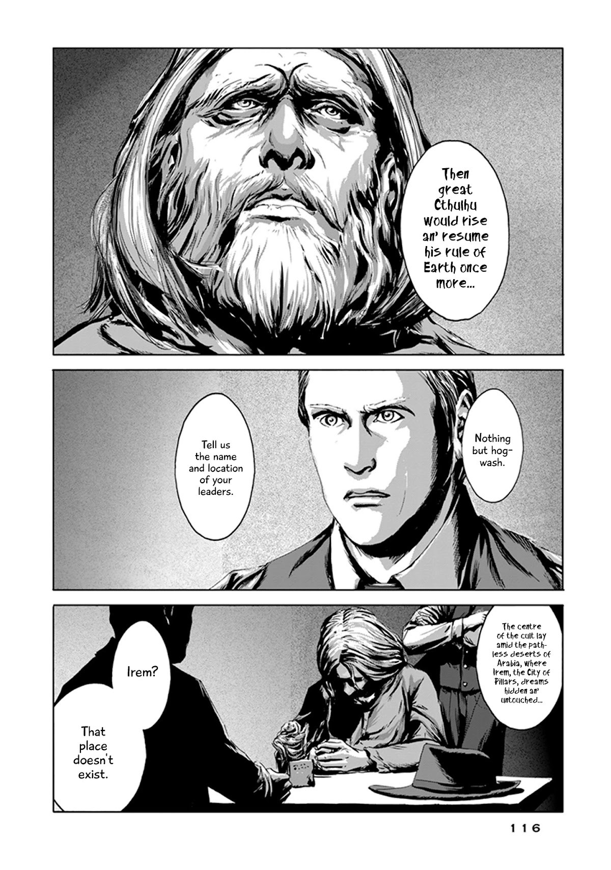 H.P. Lovecraft's The Call of Cthulhu Chapter 3 page 29 - Chapter 3: Cthulhu Cult