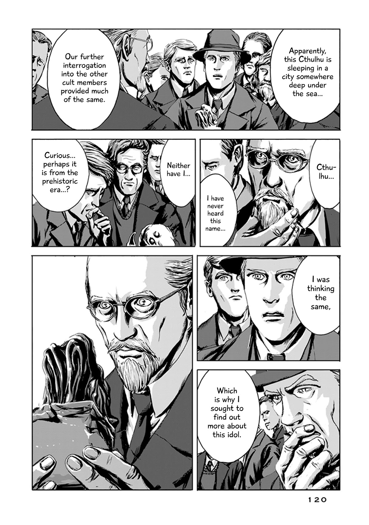 H.P. Lovecraft's The Call of Cthulhu Chapter 3 page 33 - Chapter 3: Cthulhu Cult