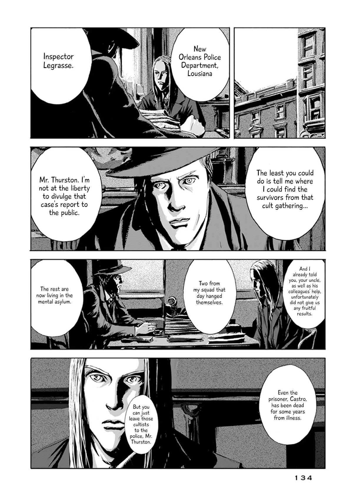 H.P. Lovecraft's The Call of Cthulhu Chapter 4 page 11 - Chapter 4: The Terrible Statue