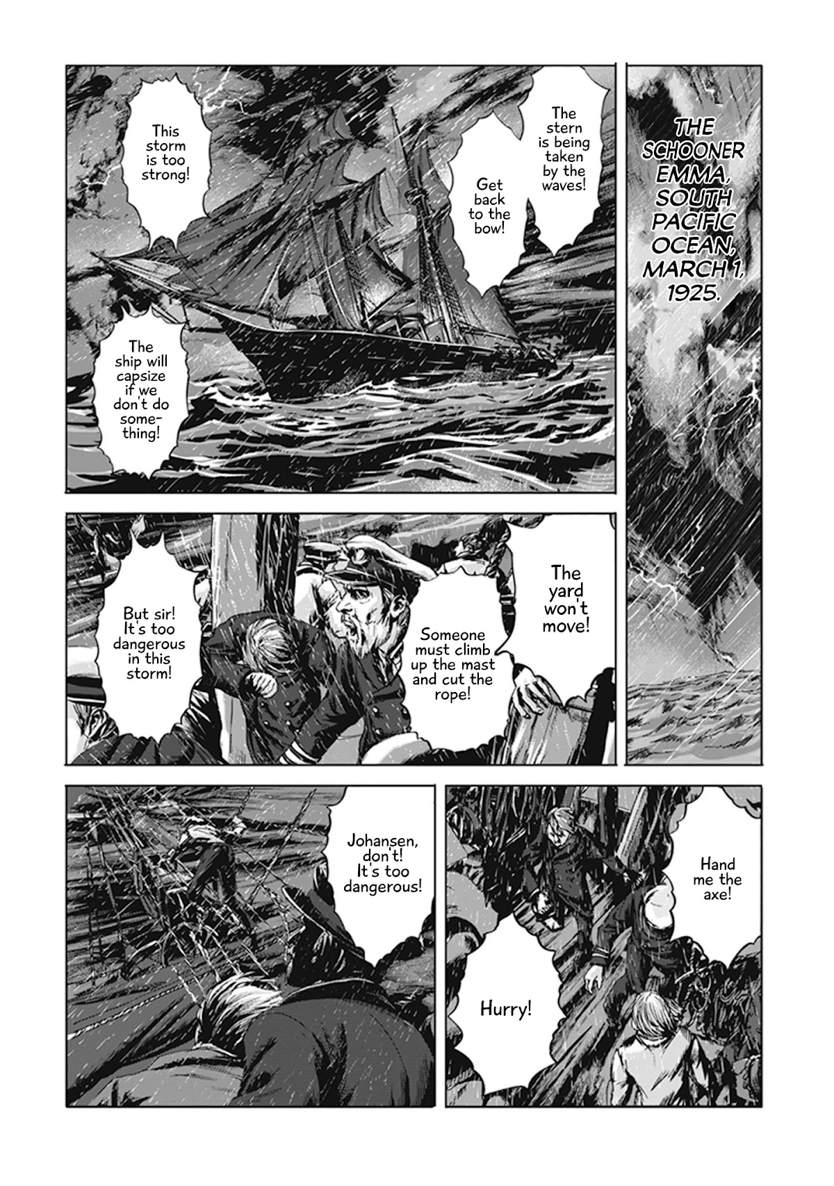 H.P. Lovecraft's The Call of Cthulhu Chapter 5 page 2 - Chapter 5: The Madness from the Sea