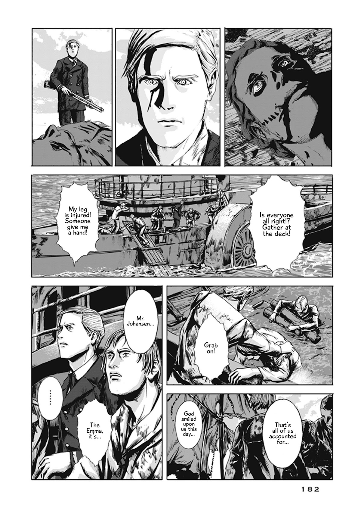 H.P. Lovecraft's The Call of Cthulhu Chapter 5 page 28 - Chapter 5: The Madness from the Sea