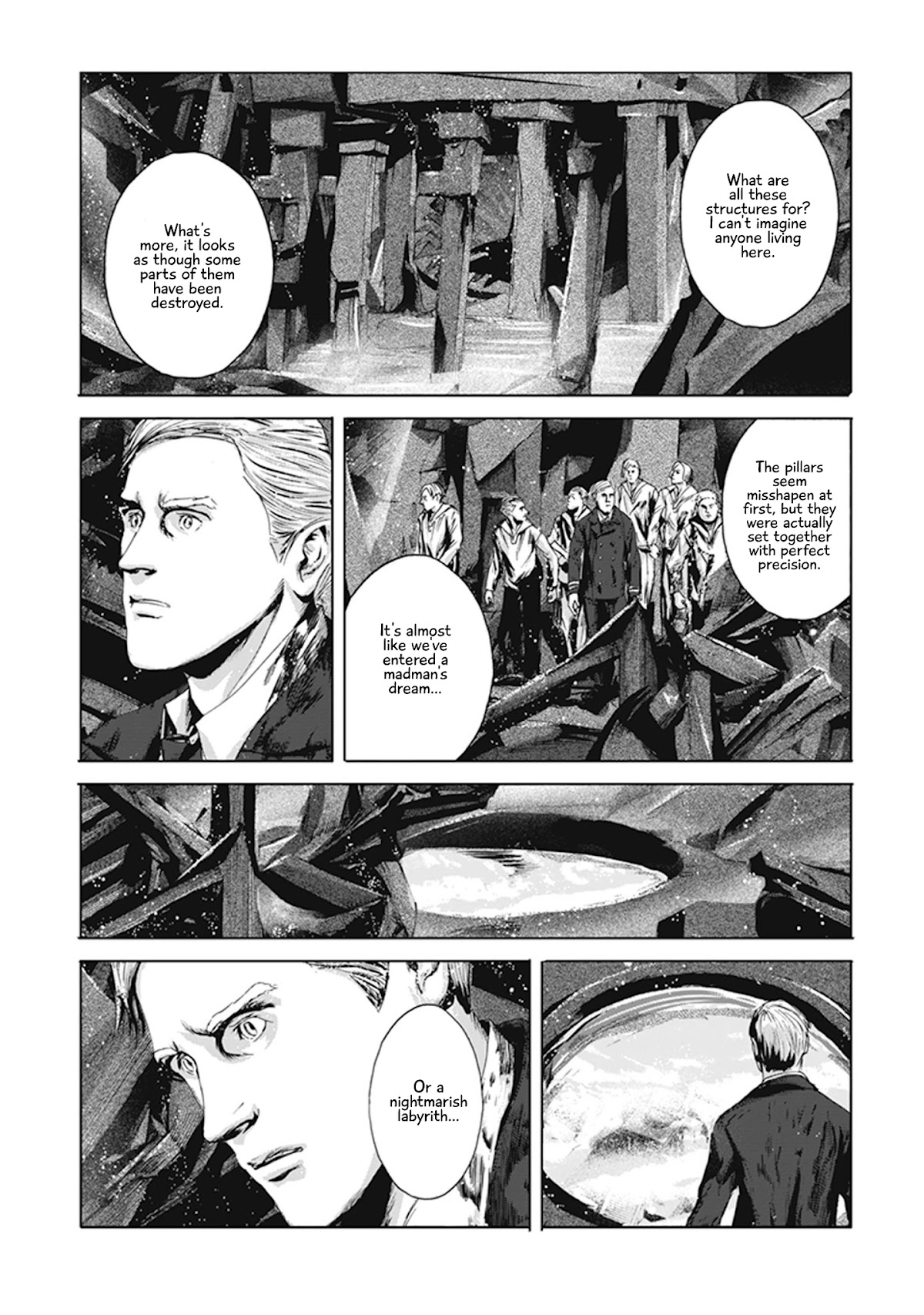 H.P. Lovecraft's The Call of Cthulhu Chapter 6 page 11 - Chapter 6: R'lyeh