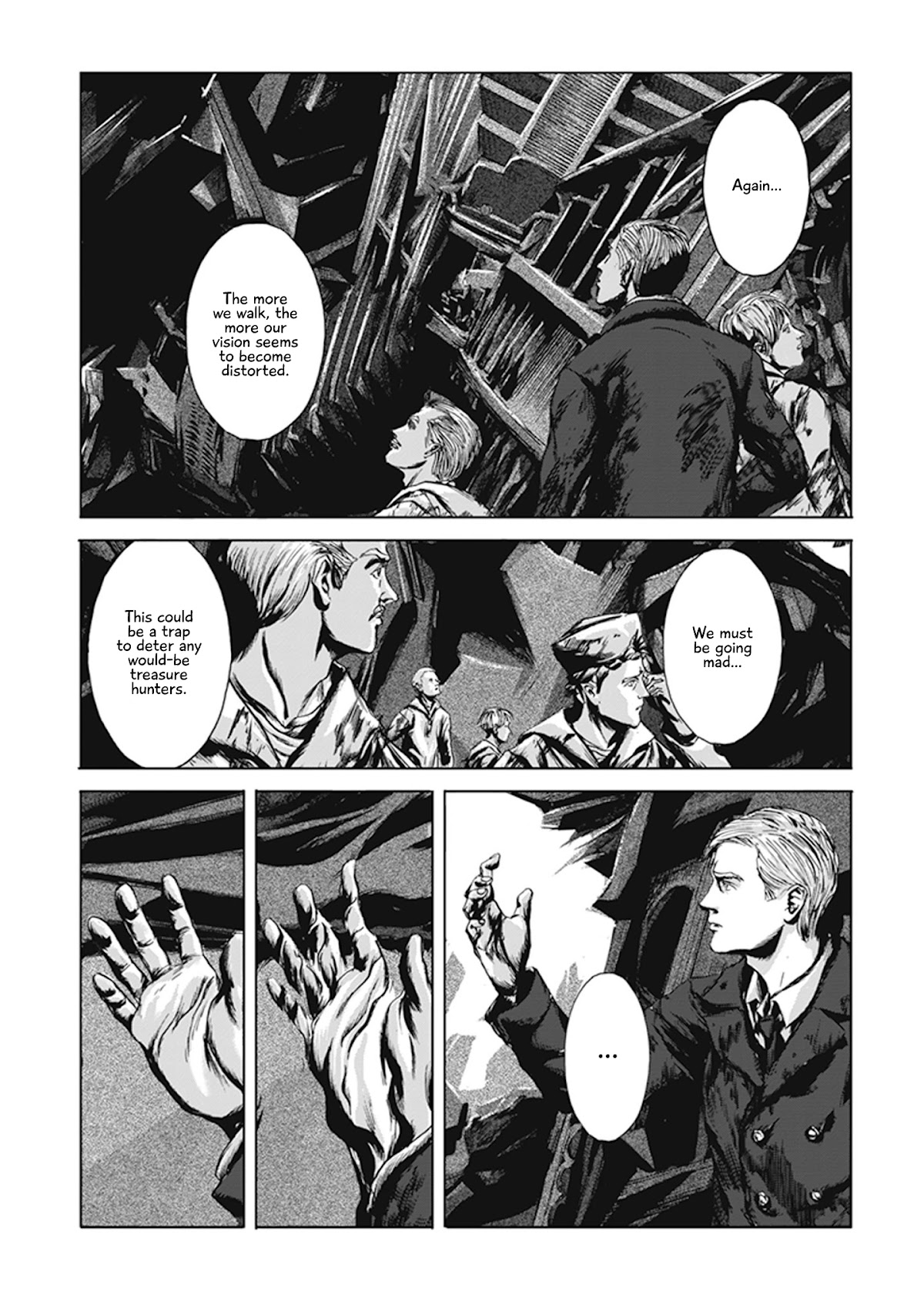 H.P. Lovecraft's The Call of Cthulhu Chapter 6 page 13 - Chapter 6: R'lyeh