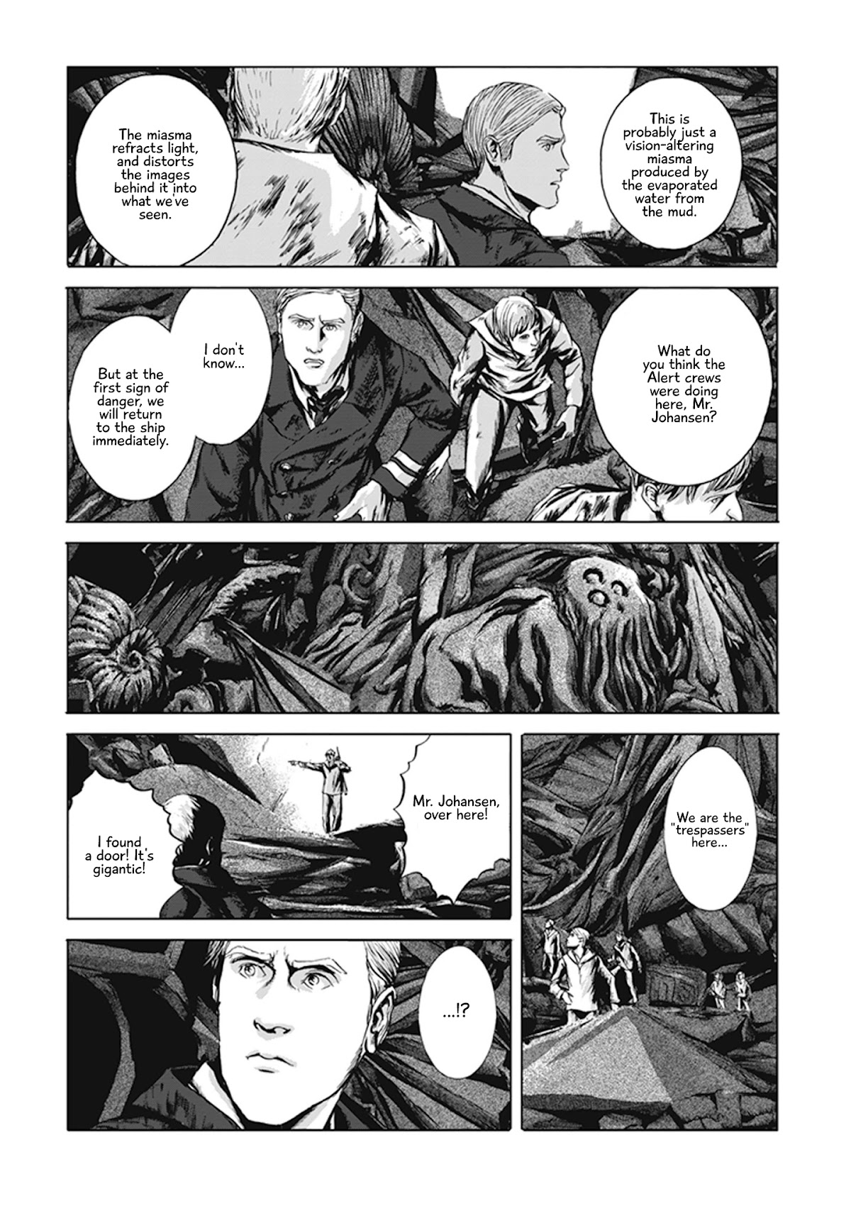 H.P. Lovecraft's The Call of Cthulhu Chapter 6 page 14 - Chapter 6: R'lyeh