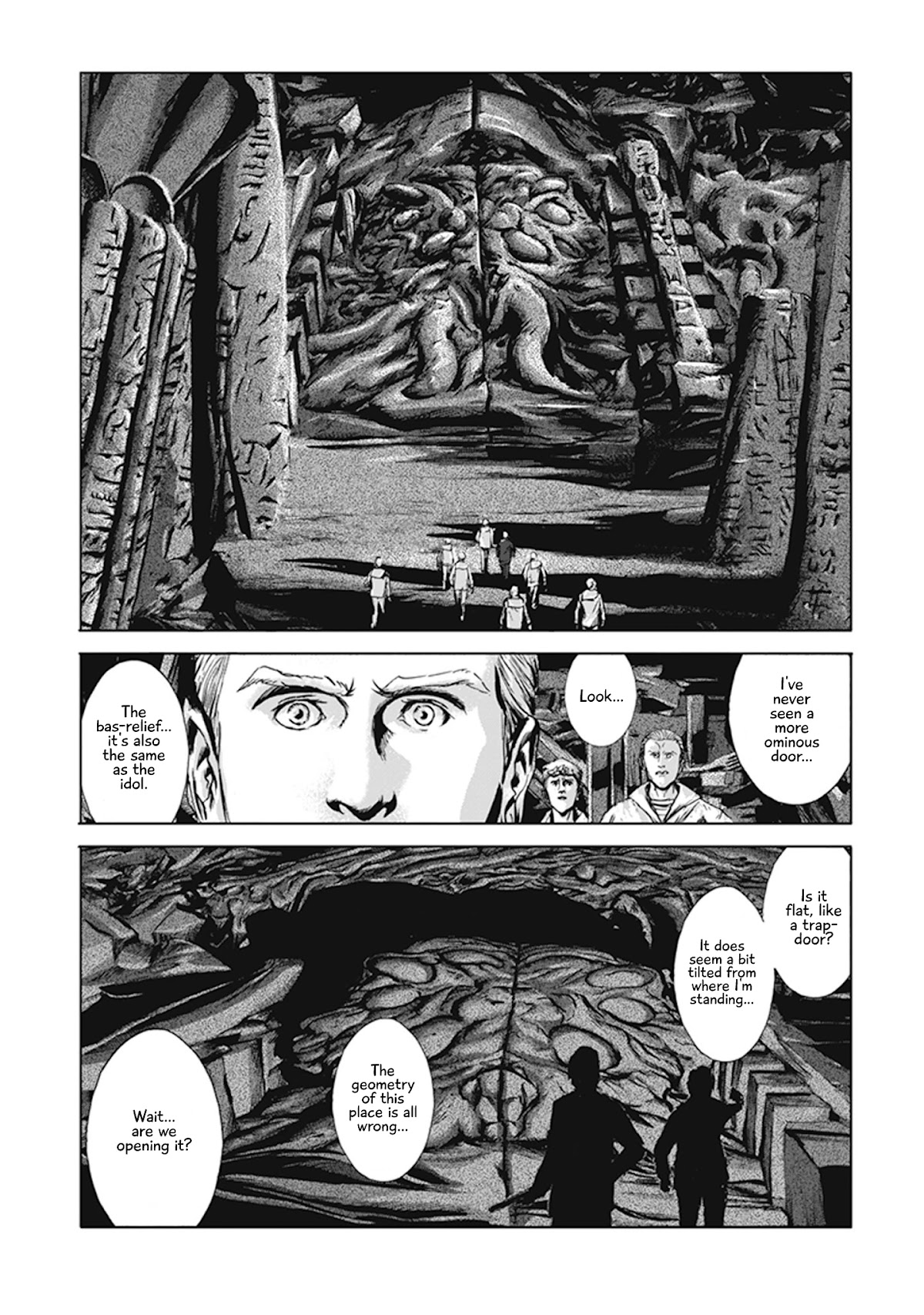 H.P. Lovecraft's The Call of Cthulhu Chapter 6 page 16 - Chapter 6: R'lyeh