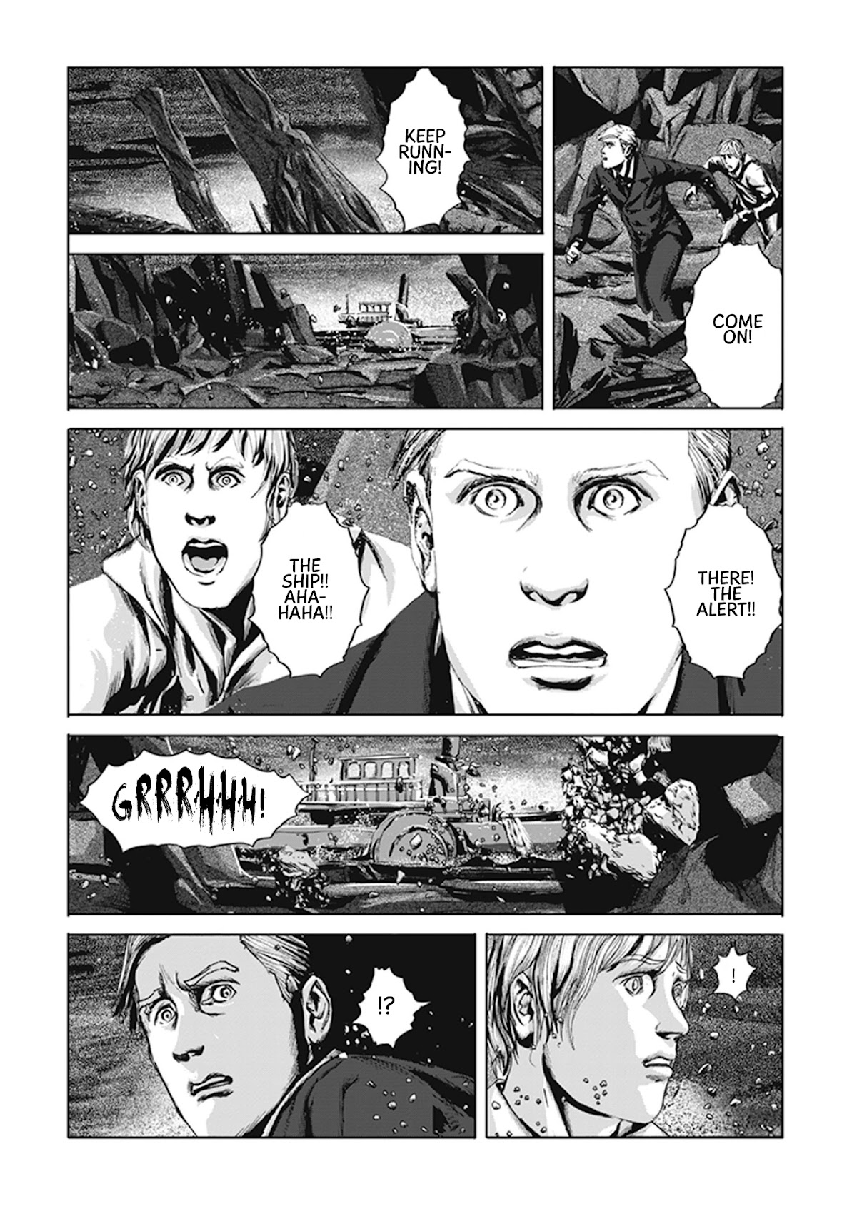 H.P. Lovecraft's The Call of Cthulhu Chapter 6 page 37 - Chapter 6: R'lyeh