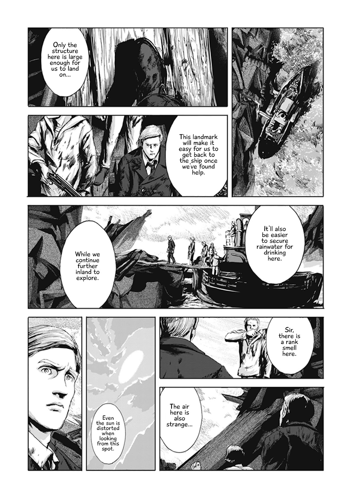 H.P. Lovecraft's The Call of Cthulhu Chapter 6 page 9 - Chapter 6: R'lyeh