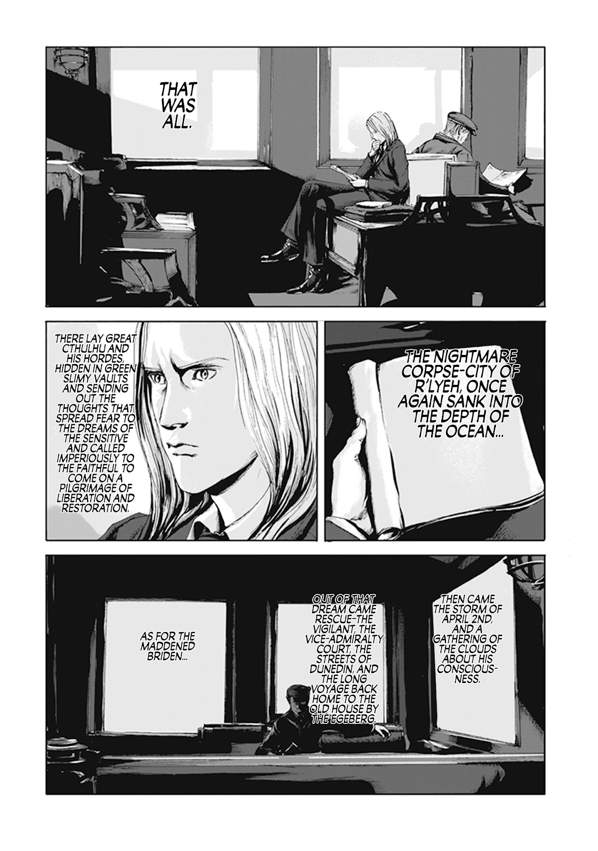 H.P. Lovecraft's The Call of Cthulhu Chapter 7 page 25 - Chapter 7: Great Old Ones
