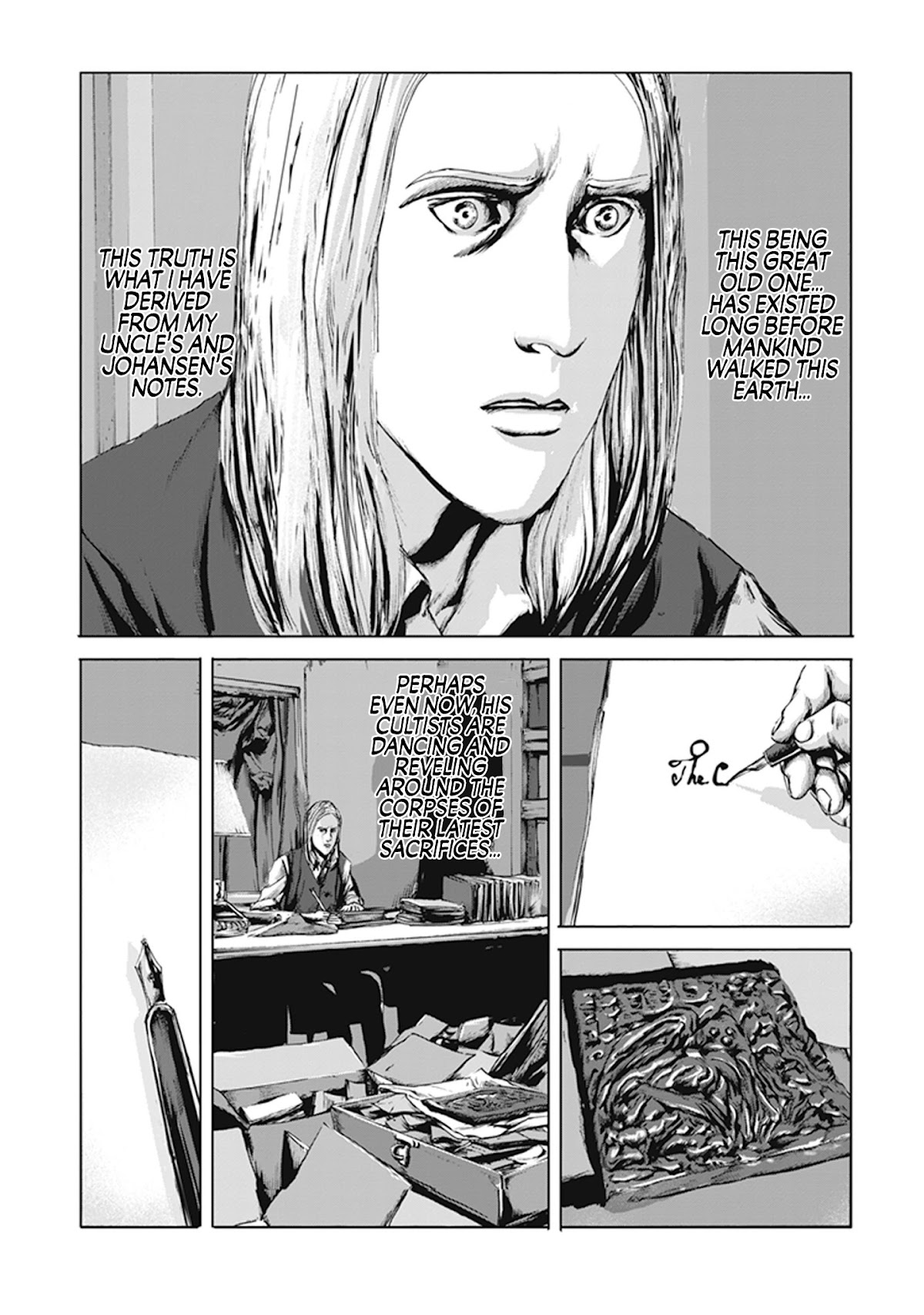 H.P. Lovecraft's The Call of Cthulhu Chapter 7 page 29 - Chapter 7: Great Old Ones
