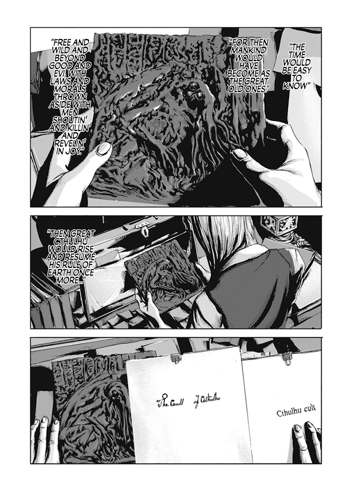 H.P. Lovecraft's The Call of Cthulhu Chapter 7 page 35 - Chapter 7: Great Old Ones
