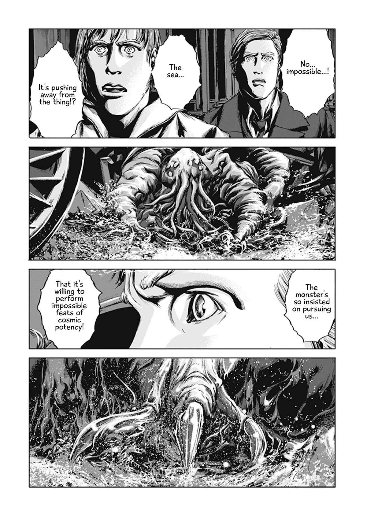 H.P. Lovecraft's The Call of Cthulhu Chapter 7 page 6 - Chapter 7: Great Old Ones
