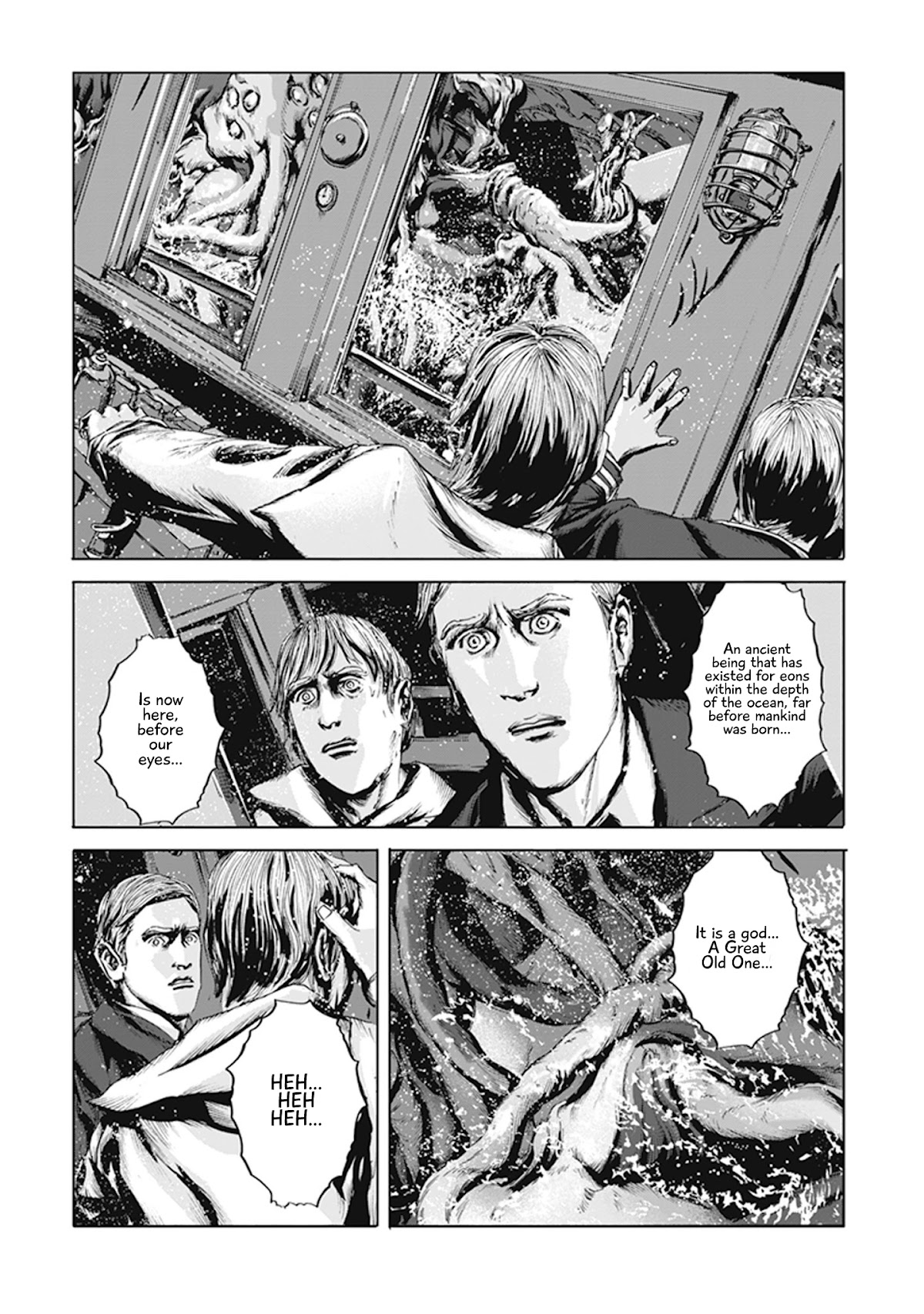 H.P. Lovecraft's The Call of Cthulhu Chapter 7 page 9 - Chapter 7: Great Old Ones