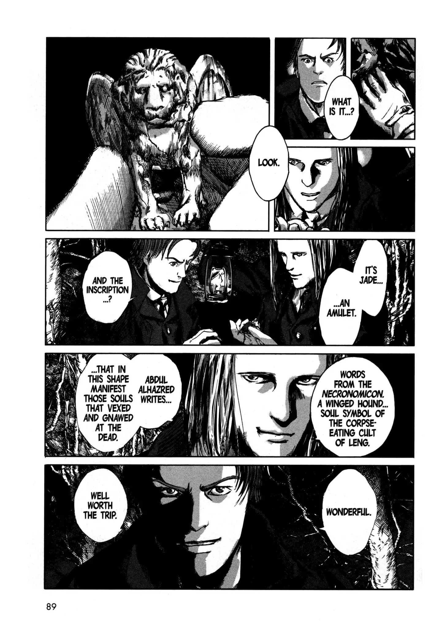 H.P. Lovecraft's The Hound and Other Stories Chapter 2 page 17 - Chapter 2: The Hound