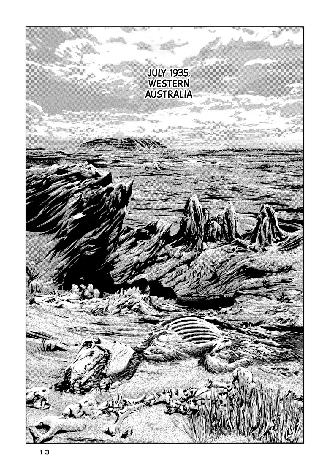 H. P. Lovecraft's The Shadow out of Time Chapter 0 page 11 - Chapter 0: The Great Sandy Desert in Australia
