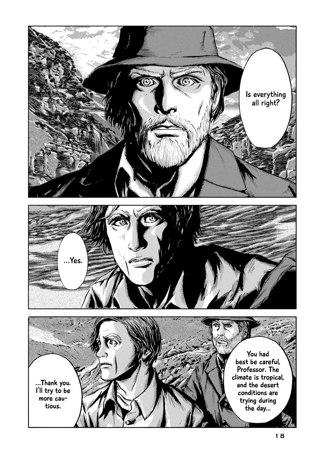 H. P. Lovecraft's The Shadow out of Time Chapter 0 page 16 - Chapter 0: The Great Sandy Desert in Australia