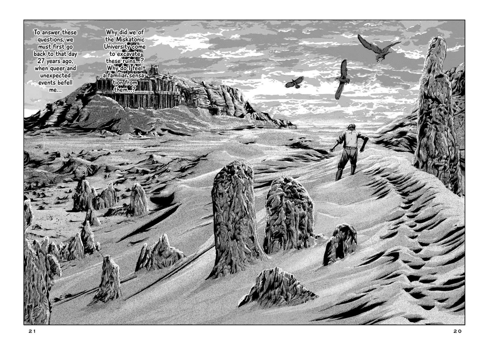 H. P. Lovecraft's The Shadow out of Time Chapter 0 page 18 - Chapter 0: The Great Sandy Desert in Australia