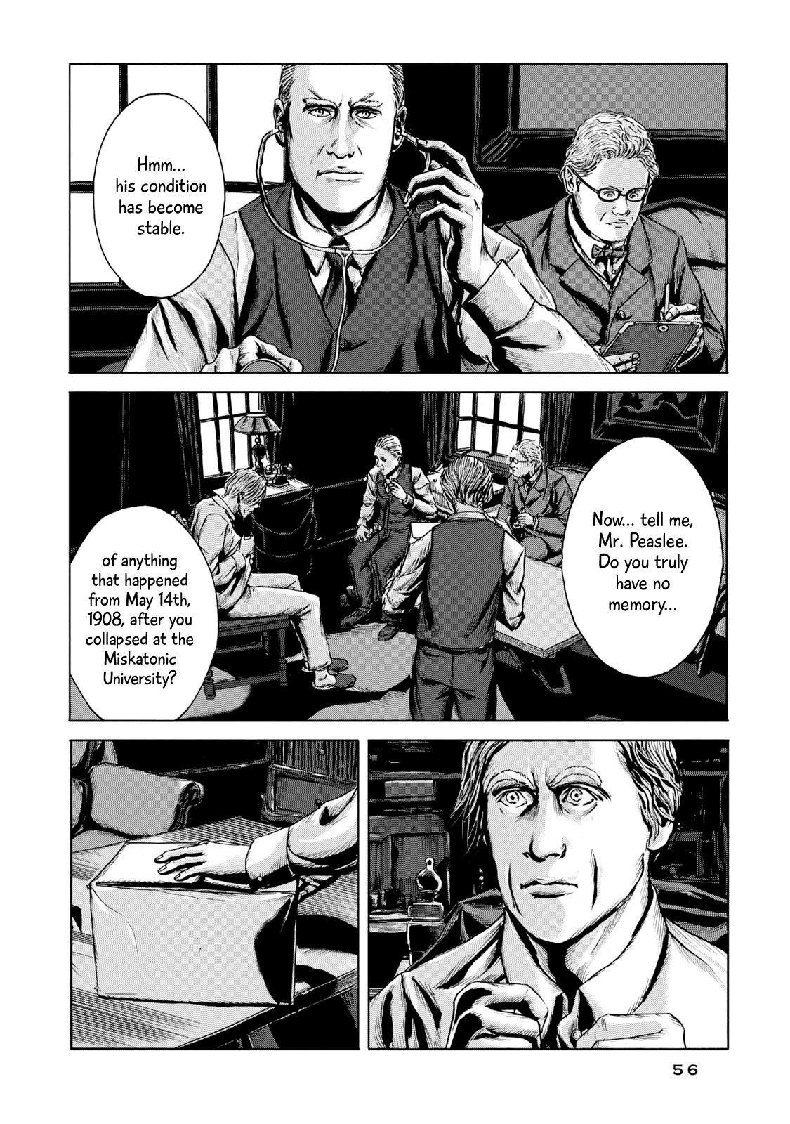 H. P. Lovecraft's The Shadow out of Time Chapter 1 page 31 - Chapter 1: The Queer Amnesia