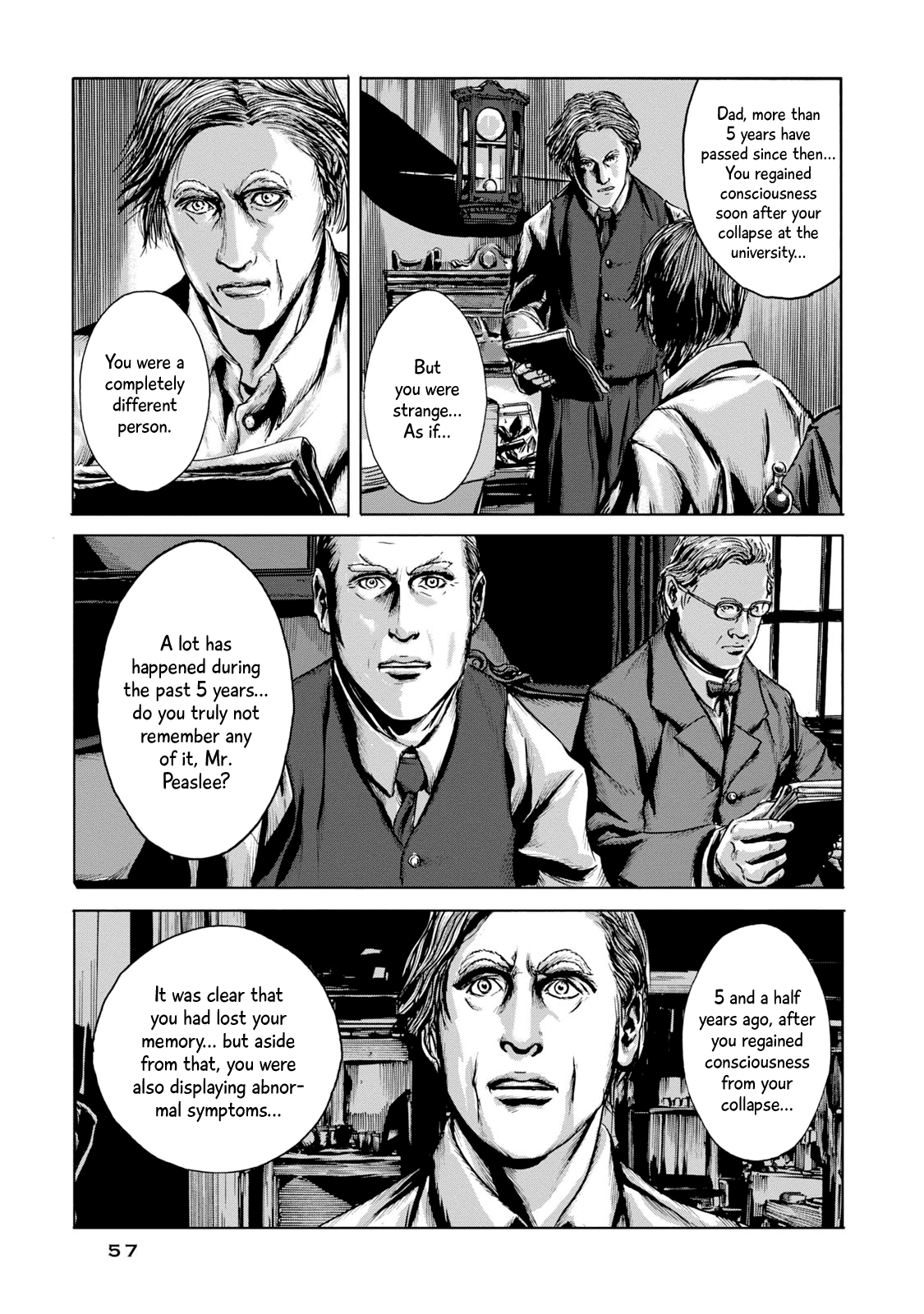 H. P. Lovecraft's The Shadow out of Time Chapter 1 page 32 - Chapter 1: The Queer Amnesia